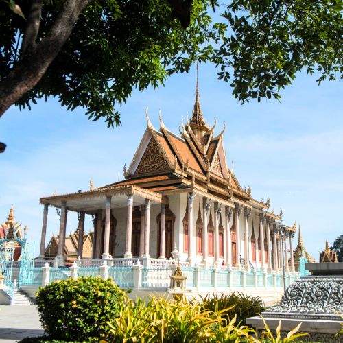 Pagoda de playa Phnom Penh