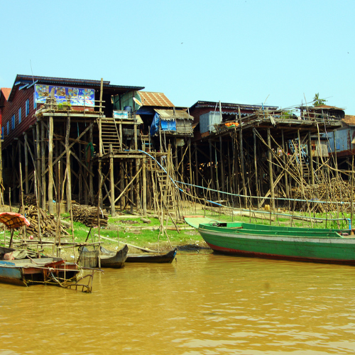 Pueblo flotante Kompong Pluk