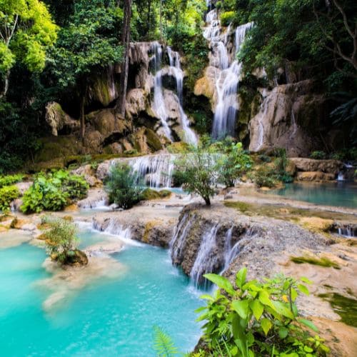 Cascadas Kuang Si Cascadas Kuang Si – naturaleza en el viaje a Laos templos y cultura