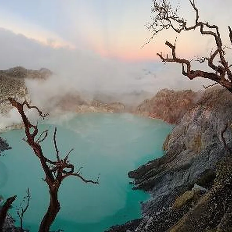 Viaje a Java 8 días - Lago del cráter del volcán Ijen