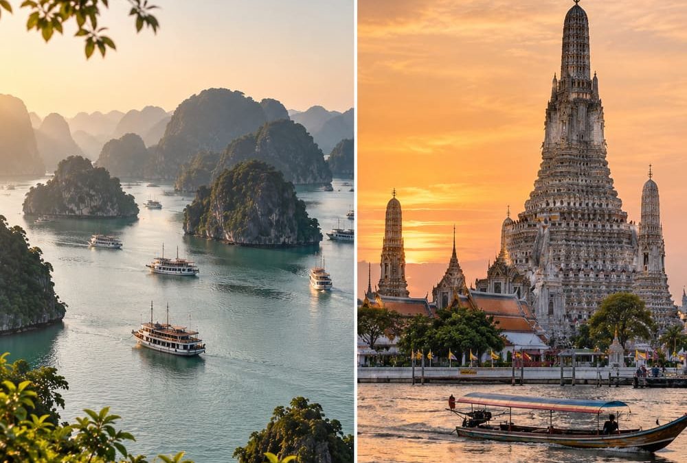 Vietnam o Tailandia: cuál elegir según tu tipo de viaje